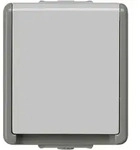 Siemens 5UB4711 DELTA Schuko-Steckdose fl&auml;che IP44 AP dgr/hgr 10/16A 250V
