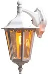 Konstsmide Firenze Down wei&szlig; lackiertes Aluminium, klares Glas 7212-250