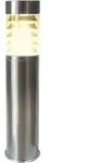 Heitronic 36994 SATURN Outdoor free standing light LED (monochrome) E-27 Stainless