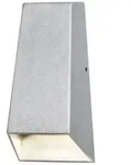 Konstsmide Imola Up & Down grau lackiertes Aluminium, klares Acrylglas 7911-310