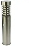 HEITRONIC 36892 SATURN Au&szlig;enstandleuchte LED E27 Edelstahl - Silber