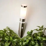 BRILLIANT LED Au&szlig;enwandfackel Bole |moderne Au&szlig;enleuchte | Metall/Kunststoff 