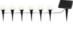 Best Season LED-Solarlichterkette "BallsCombo" 6 teilig Farbe warm white, H&auml;ngen