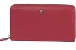 Greenburry Spongy Geldb&ouml;rse Leder 19 cm - Rot