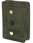 Greenburry Vintage 335-30 Leder Geldbeutel mit M&uuml;nzfach - Gr&uuml;n