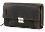 GreenLand Nature Leder Kellnerb&ouml;rse Geldb&ouml;rse Westcoast Waiter Wallet Brown...
