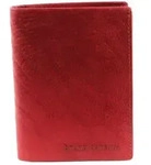 bruno banani Leder Geldb&ouml;rse Africa Wallet Red rot - Rot
