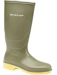 DUNLOP Kinder 16247 DULLS Regen Gummistiefel FS147 (28 EUR) (Gr&uuml;n) - Gr&uuml;n - 28