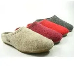 Haflinger 481002 Everest Classic Damen Herren Hausschuhe Pantoffeln Wolle ,