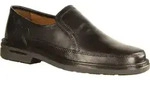 Sioux Michael Herrenschuh, Slipper Schwarz, Leder, NEU - Herrenschuhe Slipper,