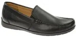 Geox SIMON Herrenschuhe - elegante Slipper - Halbschuhe schwarz Elegant NEU - Schwarz