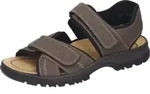 Rieker Herren Sandale braun, Herren:40 EU - Braun - 40