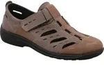 Rohde Herren Halbschuhe Slipper Leder Klettverschluss Rostock 1235, Gr&ouml;&szlig;e:41 EU,