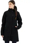 Fj&auml;llr&auml;ven Kiruna Softshelljacke Schwarz L Damen Schwarz L - Schwarz - L