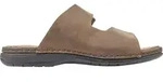 Rieker Herren Echtleder Pantolette braun, Herren:45 EU - Braun - 45