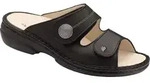 Pantoletten f&uuml;r Damen in schwarz - Schwarz - 44