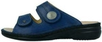 Damen-Pantolette Finn Comfort Sansibar, Blau, Leder, NEU - Damenschuhe...