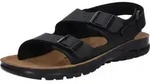 Birkenstock Kano Sandalen schwarz schmale Weite Gr. 38 - Schwarz - 38