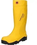 Dunlop Sicherheitsgummistiefel Purofort+ full safety S5 SRC Gr. 37 gelb - Gelb - 37