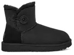 UGG Mini Bailey Button Boot Black (Women's) - EU 36 - Schwarz - 36