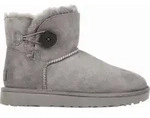 UGG - Schuhe - Stiefeletten - MINI-BAILEY-BUTTON-II-1016422-GREY - Damen - gray - 36