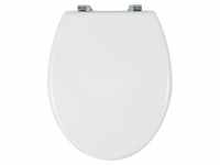 WENKO WC SITZ Toiletten Klo Deckel Deckel Brillen Bali Weiß Badezimmer