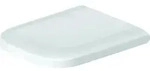 Duravit DU WC-Sitz Happy D.2 mit SoftClose Scharniere edelstahl, wei&szlig;, 1 Stk.