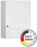 Medizinischer Schrank mit Schloss 35x45x15cm - Hohe Qualit&auml;t - Wei&szlig;