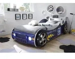Autobett Energy MDF Kinderbett Bett blau lackiert inkl. Beleuchtung - Blau
