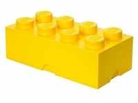 LEGO Aufbewahrungsbox Spielzeugkiste Box 8er, 50x25x18 cm, stapelbar, Farbe:gelb