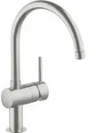 GROHE Minta, Edelstahl, 4,6 cm - Silber
