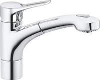 Kludi KL399420562, NIEDERDRUCK Armatur KLUDI MX mit schwenkbarem Brauseauslauf Silber