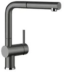 BLANCO LINUS-S, Grau, Hebelgriffe, Einzelbild, Keramik, 140&deg;, G3/8 - Grau