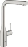 GROHE 30270DC0, GROHE Essence, Waschbecken, Hebelgriffe, 1/2", Edelstahl Silber