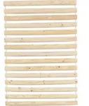 Rollrost Lattenrost mit 15 Latten aus Kiefer,2 cm breit, in 140 x 200 cm