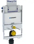 Geberit GIS WC-Element mit Omega UP-Sp&uuml;lkasten, Bauh&ouml;he 870 mm - Silber