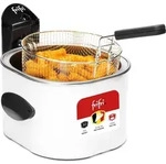Frifri 1528, Fritteuse, 4 l, Einzelbild, Grau, Wei&szlig;, Scrollleiste, Eigenst&auml;ndig -
