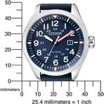 Herrenuhr Citizen AW5000-16L (&Oslash; 42 mm) - Silber/Dunkelblau