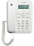 Motorola CT202 Analoges Telefon Anrufer-Identifikation Wei&szlig; (E08000CT2N1AES/W) -
