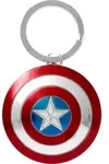 Marvel Metall-Schl&uuml;sselanh&auml;nger Captain America Shield - Violett