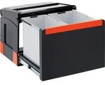 FRANKE Abfallsorter 32 (14 + 18) Liter CUBE 50 ab 50 cm Schrankbreite, Handauszug -