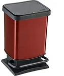 Rotho Abfalleimer 20L Paso - Treteimer Geruchsdicht - Abfallbeh&auml;lter 29,3 x 26,6 x