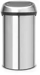 Brabantia Touch Bin, 60 l, Rund, Edelstahl, Manuell, 40 cm, 400 mm - Silber