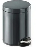 DURABLE Treteimer Metall 5L rund, 341058 anthrazit - Grau