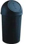 Abfallbeh&auml;lter H700x&Oslash;403mm 45l schwarz HELIT - Schwarz