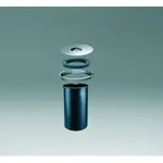 WESCO Arbeitsplatten-Abfall-System Ergo-Master - Edelstahl, 13 Liter - Silber/Grau