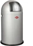 WESCO Abfalleimer, Abfallsammler, M&uuml;lleimer, Silber, Pushboy Junior, 22L -...