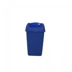 Schwingdeckeleimer 9 l blau