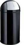 Abfallsammler &Oslash;360xH745mm 50l schwarz HELIT - Schwarz