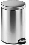 DURABLE Treteimer Edelstahl 12L rund, 340123 silber - Silber
